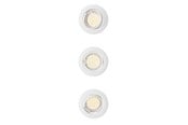 Lampen - Philips Peridot Rec Kit Rd Aj 7W WH 3pk - 929004669301
