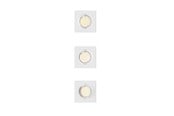 Lampen - Philips Peridot Rec Kit Sq Aj 7W WH 3pk - 929004669501