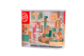 Holzspielzeug - Heros FSC® Bausteine – Weiche neutrale Farben und natürliche Holzbausteine, 60 Stück - HE0024