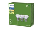 LED-Birnen - Philips LED-Lampe Ultra Efficient 2,1W/827 (50W) 36° 3-pack GU10 - 929003634693