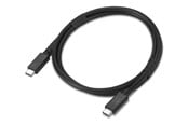 FireWire / ThunderBolt Kabel - Lenovo - Thunderbolt cable - USB-C to USB-C - 1 m - 4X91U94411