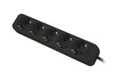 Stromkabel (Extern) - Lanberg - power strip - 2500 watt - PS0-05F-0150-BK
