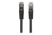 Netzwerk - Kabel - Lanberg patch cable - 2 m - black RAL 9004 - Schwarz - PCF6-20CC-0200-BK