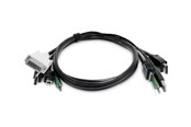 Display Kabel - StarTech.com Startech adapter cable - TAA Compliant - 1.8 m - SKDVI2HDDP06MMKVM06T
