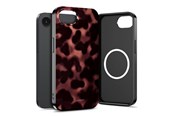 Handys - Cover & Cases - Tech-Protect  Lamano MagSafe Case for iPhone 16e / 17e - Black & Brown - 5906302392636