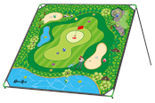 Spiele im Freien - Stanlord Golf set - 6951537