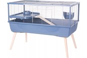 Nagetiere - Zolux Neolife 100 blue - cage for domestic guinea pig - 205662BLE