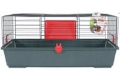 Nagetiere - Zolux Classic 80 grey/red - cage for rodents - 3336022054347