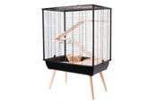 Nagetiere - Zolux Cage Neo Cozy Large Rodents H80 black color - 3336022056204
