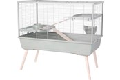 Nagetiere - Zolux Neolife 100 Rabbit cage - Light green - 205660VER