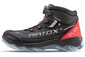 Sicherheitsausrüstung & Arbeitskleidung - AIRTOX GL66 Sicherheitsstiefel, leicht, Whitelayer Nageldurchtrittschutz, PRO smart lacing, schwarz/rot - Gr. 37 - GL66_37