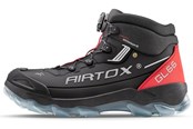 Sicherheitsausrüstung & Arbeitskleidung - AIRTOX GL66 Sicherheitsstiefel, leicht, Whitelayer Nageldurchtrittschutz, PRO smart lacing, schwarz/rot - Gr. 44 - GL66_44