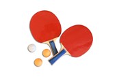 Spiele im Freien - Pirox Bordtennnis sæt 2 bat.3 bolde & itui - 26082