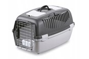 Hunde - Stefanplast Gulliver 3 DELUX Transportbox, grau/grau, 61 x 40 x 38 cm - 8003507973312