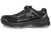 Sicherheitsausrüstung & Arbeitskleidung - AIRTOX TR55 Sicherheitsschuhe, Whitelayer Nageldurchtrittschutz, PRO smart lacing, schwarz - Gr. 43 - TR55_43