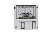 Merchandise - FaNaTtik - DOOM - Floppy Disk - Limited Edition - Pin / Button - B-DM34