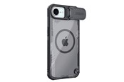 Handys - Cover & Cases - Nillkin Iceblade Prop Magnetic Case with Lens Cover and Stand for iPhone 16e - Black - 6902048296367
