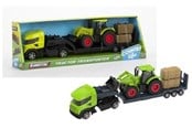 Spielzeugauto - Teamsterz Country Life Die-Cast Tractor Transporter - 1400055HTI