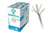 Netzwerk - Kabel - A-LAN Technologie ALANTEC bulk cable - 305 m - light grey - Grau - KIU6LINKA305