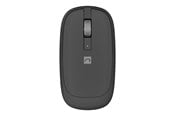 Maus - Natec Lark - mouse - 2.4 GHz Bluetooth 4.0 - anthracite - Maus (Schwarz) - NMY-2335