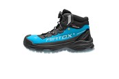 Sicherheitsausrüstung & Arbeitskleidung - AIRTOX TX66 Sicherheitsstiefel,TransAm, Whitelayer Nageldurchtrittschutz, PRO smart lacing, TPU-Sohle, Schwarz/blau - Str. 43 - TX66_43