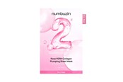 Gesichtspflege - Numbuzin Rose Pdrn Collagen Plumping Sheet Mask - 33 ml - 8809652589411