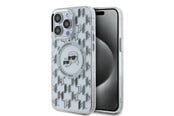 Handys - Cover & Cases - Karl Lagerfeld IML Monogram Karl & Choupette Head MagSafe Case for iPhone 15 Pro Max - Clear - 3666339285333