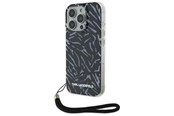Handys - Cover & Cases - Karl Lagerfeld Zebra With Cord iPhone 16 Pro Case - Purple - 3666339320348