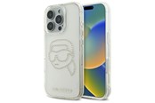 Handys - Cover & Cases - Karl Lagerfeld KLHCP16XHKHDCELT iPhone 16 Pro Max 6.9" transparent hardcase IML Rhinestones Karl Head - 3666339352219