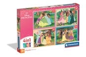 Puzzle - Clementoni Puzzle 4in1 Disney Princess (12 16 20 24 pieces) 2D Puzzles - 21746