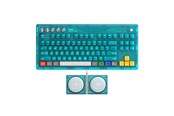 Tastaturen - 8BitDo Mechanical Keyboard - Clear Blue - Gaming Tastatur - US International - Blau - 6922621509325