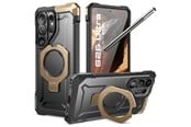 Handys - Cover & Cases - SUPCASE UB Grip Mag MagSafe Case for Samsung Galaxy S26 Ultra - Black & Brown - 843439160682