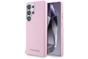Handys - Cover & Cases - Karl Lagerfeld Saffiano Full Wrapped Elongated Metal Logo MagSafe Case for Samsung Galaxy S25 Ultra - Pink - 3666339450281