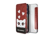 Handys - Cover & Cases - Karl Lagerfeld Valentine iPhone X/XS Case - Red - 3700740413654