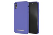 Handys - Cover & Cases - Karl Lagerfeld Silicone iPhone Xr Case - Purple - 3700740435557