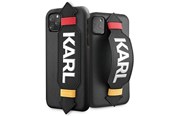 Handys - Cover & Cases - Karl Lagerfeld Strap Case for iPhone 11 Pro 5.8" - Black - 3700740467442