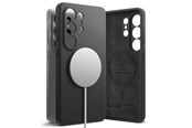 Handys - Cover & Cases - Ringke Silicone MagSafe Case for Samsung Galaxy S26 Ultra - Black - 8800328814691