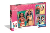 Puzzle - Clementoni Puzzle Square - Disney Princess 3x48 pieces Boden - 25064