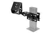 Wandhalterungen, AV-Halterungen & AV-Möbel - Gamber-Johnson LLC Gamber-Johnson Dual Clam Shell with Arm and Large Plate mounting kit - black powder coat - Max - recommended for - 7160-0421