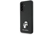 Handys - Cover & Cases - Karl Lagerfeld Saffiano Case w/ K&C Metal Logo for Samsung Galaxy A36 - Black - 3666339454494