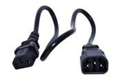 Stromkabel (Intern) - Zebra - power cable - power IEC 60320 C13 to IEC 60320 C14 - 50 cm - CS-RAC-IEC-CRD