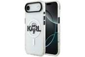 Handys - Cover & Cases - Karl Lagerfeld IML Karl Sketch Logo MagSafe Case for iPhone 17 Air - Transparent - 3666339504564
