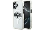 Handys - Cover & Cases - Karl Lagerfeld IML Karl Sketch Logo MagSafe Case for iPhone 17 - Transparent - 3666339504557