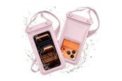 Handys - Cover & Cases - Tech-Protect UWC7 6.9" Waterproof Case - Pink - 5906302323951