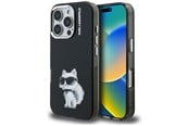 Handys - Cover & Cases - Karl Lagerfeld IML Aquarelle Choupette & Logo Case for iPhone 16 Pro Max - Black - 3666339464417