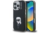 Handys - Cover & Cases - Karl Lagerfeld IML Aquarelle Karl & Logo MagSafe Case for iPhone 16 Pro Max - Black - 3666339465315