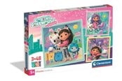 Puzzle - Clementoni Puzzle Gabby'S Dollhouse 2026 3x48 pieces 2D Puzzles - 25002C