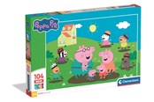 Puzzle - Clementoni Puzzle Maxi Peppa Pig 2026 104 pieces Boden - 25017