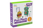 Kreativ-Spiele - myFirst 3dPen Make Filaments Fun Pack Robot World - FP3304AC-RW01