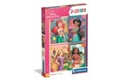 Puzzle - Clementoni Puzzle Disney Princess 2x20 pieces 2D Puzzles - 24092